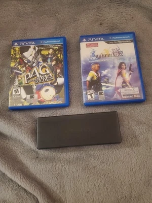 PS Vita lot, Persona 4 Golden , Final Fantasy X 10, and vita game case - Image 1 of 4