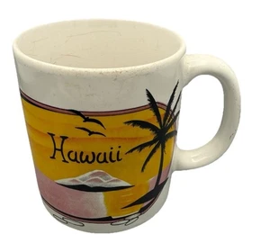 Hilo Hattie Hawaii Vintage Becher 80er Jahre Palme Kaffee Tee Tasse - Bild 1 von 8