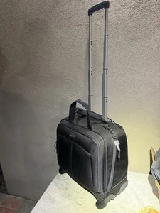 Samsonite Laptop Trolley rolling tote 17.3”Black Classic Samsonite Overnight Bag - Picture 1 of 10