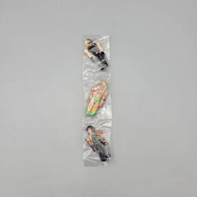WWE Stackdown Dean Ambrose Ultimate Warrior Roman Reigns Mini Figures Set Of 3 - Image 1 of 4