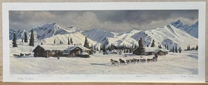 Charles Gause "Coming into Rainy Pass" Signed & Co-Signed /#'d Limited Ed FULL - Picture 1 of 17