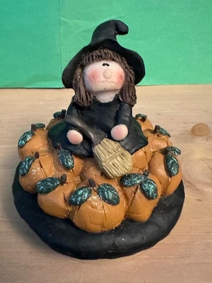 Tampa superior de vela para frasco de bruxa de Halloween Yankee Candle - Imagem 1 de 2