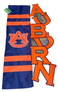 Auburn University Banner Flag Spell Out NWT 43”x24” - Picture 1 of 3