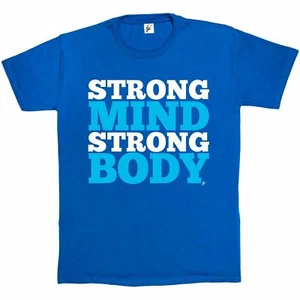 Strong Mind Strong Body Boot Camp Fitness Gym Herren T-Shirt - Bild 1 von 14