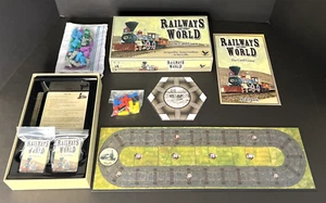 RAILWAYS of the WORLD: The Card Game, 2010 Eagle Games, KOMPLETT, Open Box - Bild 1 von 10