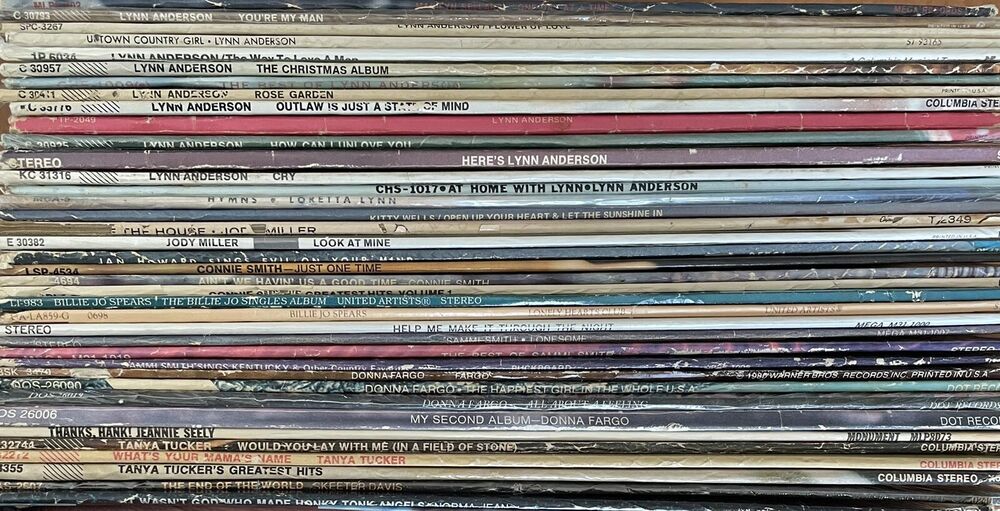 The Women of Country Music LP Lot of 39 Vinyl Record Albums - All VG+ and UP!