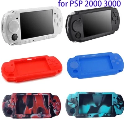 Soft Silicone Body Protector Skin Cover Case for sony psP 2000 3000 Console - Image 1 of 4