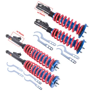 For Benz S-Class W220 S430 S500 Coilover Suspension Conversion Kit w/ Electric - Picture 1 of 11