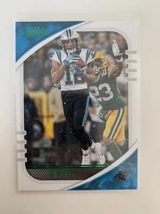Fútbol americano Panini Absolute DJ Moore 19 Green Parallel Carolina Panthers 2020 - Imagen 1 de 2
