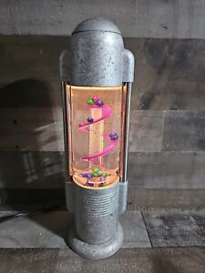 VTG Translucent Spiral Ball Water Lamp Light Up Model KL-108 Tested Working