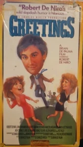 Greetings (VHS 1991) Rare Robert De Niro Film - Picture 1 of 3