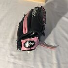 Girls Rawlings Pink and Black Ball Glove Players Series PL950BP 9 1/2 inch