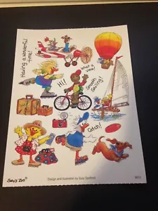 Suzy Zoo Sticker Smooth Sailing # 9653 - Picture 1 of 1