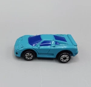 Micro Machines '94 Galoob '91 Bugatti EB110 RARE Light Blue with Blue Tint - Picture 1 of 5