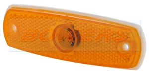 HELLA AMBER/ORANGE SIDE MARKER LIGHT LAMP DETHLEFFS ADVANTAGE MOTORHOME - Picture 1 of 3