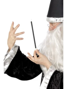 Magician Wand Wizard Witch Magic Spell Prop 33cm Fancy Dress Accessory - Picture 1 of 1