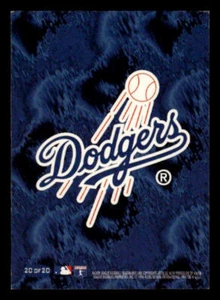1996 Fleer Los Angeles Dodgers #20 Checklist - Picture 1 of 2