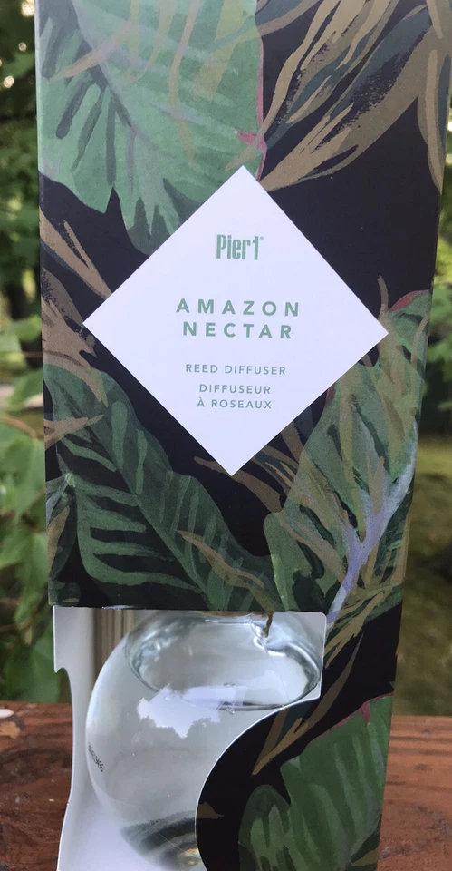 Pier 1 Imports Concentrated Asian Spice 10oz Reed Diffuser Set Full Size