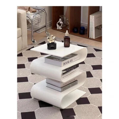 Nordic acrylic sofa side a few minimalist design rack homestay S-shaped magazine - Image 1 of 4