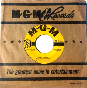 CHUCK ALAIMO QUARTE - Leap Frog / That's My Desire - Vinyl 45 1957 MGM K12449 - Imagen 1 de 6