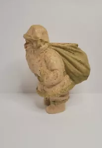 Antique Cardboard Paper Pulp Composite Molded Christmas Santa Claus Old Big Rare - Picture 1 of 17