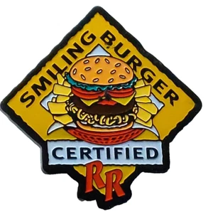 Red Robin Restaurant Smiling Burger Anstecknadel - Bild 1 von 2