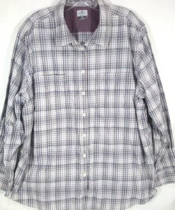 Ridgecut-Womens Casual Long Sleeve Button-Up Flannel Shirt-2X XXL-Hiking/Camping - Picture 1 of 9