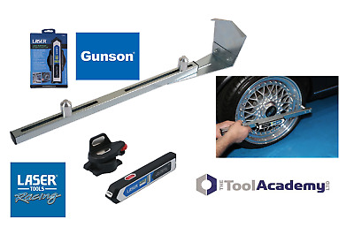 Laser Alignment Line/beam Tool With 2 Spirit Levels + Camber WHEEL Bar DIY HOME  • 90.57€
