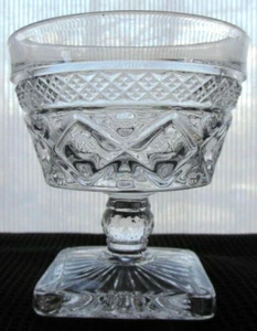 Imperial Glass Clear Cape Cod Sherbet Footed Dessert Bowl - Picture 1 of 6