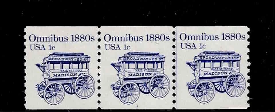 US Scott #1897, Plate #1 Coil 1983 Omnibus 1c VF MNH - Image 1 of 1