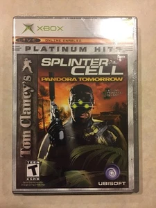 Xbox Splinter Cell Pandora Tomorrow Tom Clancy Game Sealed w/Imperfections - Picture 1 of 5