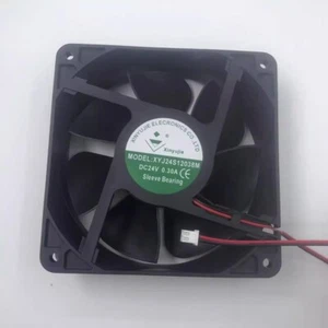 1PCS XYJ24S12038M DC24V 0.30A 12CM 2-Pin Inverter Cooling Fan - Picture 1 of 1