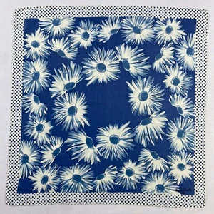 Vintage Margaret Howell Handkerchief Pocket Square Bandana Neckerchief - Picture 1 of 5