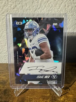 2023 ONIT ATHLETE BYU Isaac Rex #83 On Card Auto /250 - Image 1 of 2