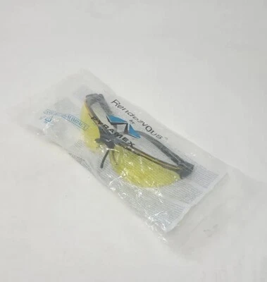 Óculos de Segurança Pyramex Rendezvous - Lente Âmbar - Armação Preta ANSI Z87.1 High Imp - Imagem 1 de 4