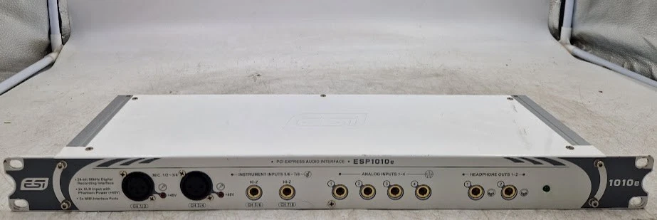 ESI ESP1010E PCI Express Audio Schnittstelle - Ungetestet, Wie Ist - Bild 1 von 4