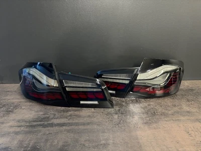 For BMW 5 Series F10 LED SMOKED Tail Lights Rear Lights - Image 1 of 4