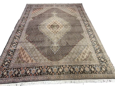 Handgeknüpfter Orientteppich Täbriz Tabriz Mahi 345x250 cm rug carpet - Bild 1 von 4