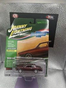 1980 Chevy Chevrolet Monte Carlo by Johnny Lightning 1:64 Carmine Red Poly - Picture 1 of 1