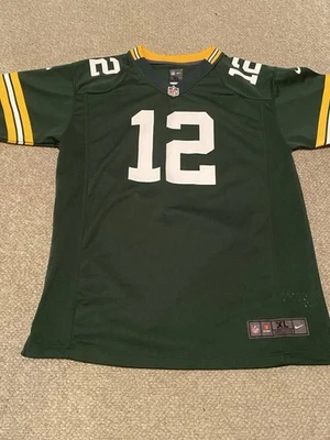 Camiseta Green Bay Packers - Aaron Rodgers #12 (verde, camiseta Nike Game) Foto 1 de 2