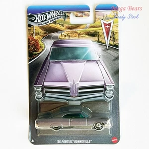 Mattel Hot Wheels 2025 Sliver Series Pontiac Series #3 65 Pontiac Bonneville NEW - Picture 1 of 1