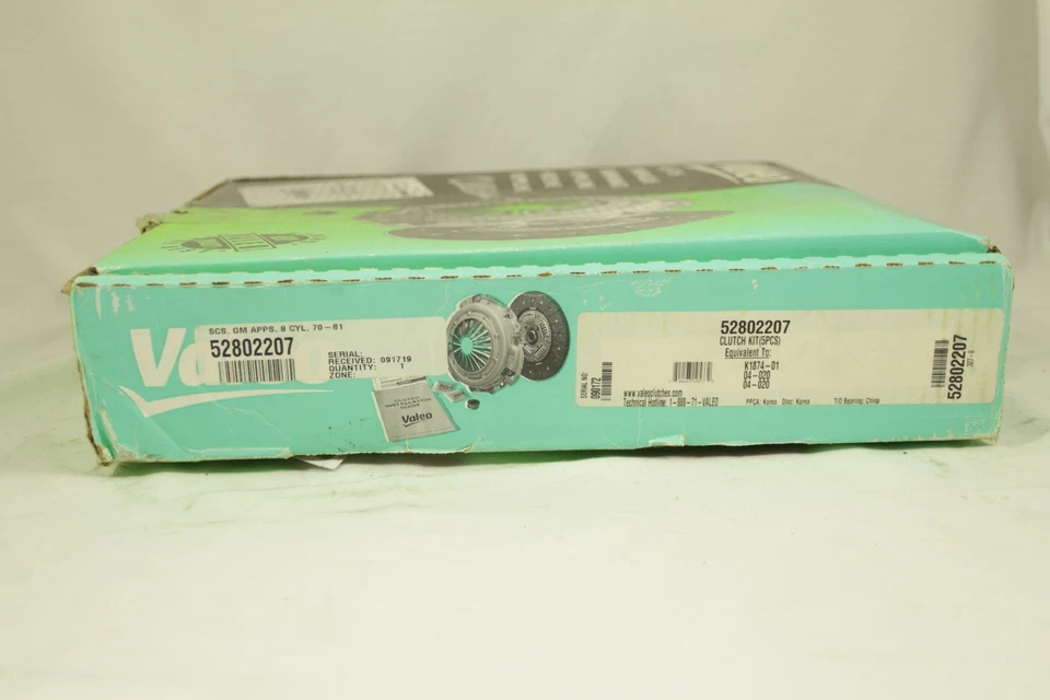 Valeo Transmission Clutch Kit 52802207 For 1970-88 Chevy El Camino, Monte Carlo - Image 1 of 2