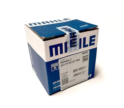 72.20MM MAHLE PISTON SET FOR RENAULT NISSAN H5F 1.2 TCE Megane Captur Clio Lodgy - Image 1 of 3