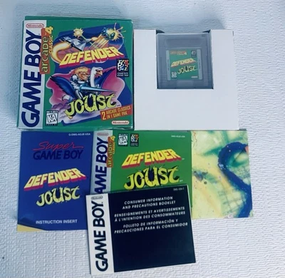 Arcade Classic 4 - Defender / Joust + Box, Manual, Insert - Game Boy - Image 1 of 4