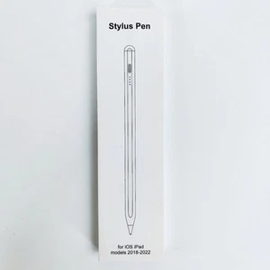 Stylus Active Pen for iPad 6th–11th Gen, Air, Mini, Pro (2018–2025) Type-C White - Picture 1 of 11