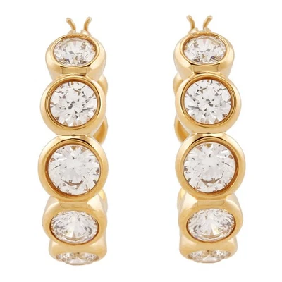 Pendientes de aro Swarovski Imber corte redondo Foto 1 de 3