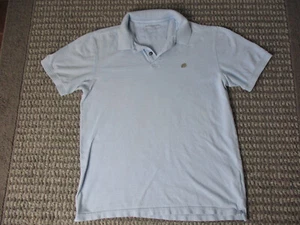 Camicia uomo Banana Republic grande blu chiaro morbida elasticizzata logo elefante casual - Foto 1 di 16