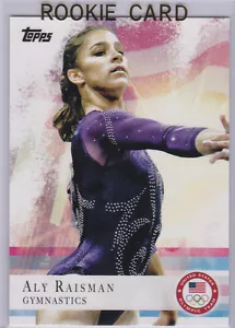 ALY RAISMAN TARJETA DE NOVATO Equipo EE. UU. Gimnasia OLÍMPICA ORO Río Londres ¡RARA CALIENTE RADIOCONTROL! - Imagen 1 de 2