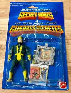 Electro figure VERY RARE Europe Marvel Super Heroes Secret Wars 1984