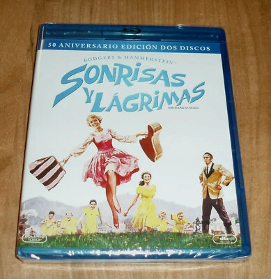 The Sound Of Music 50th Anniversary Edition 2 Blu-Ray New Sealed Musical - Image 1 of 3